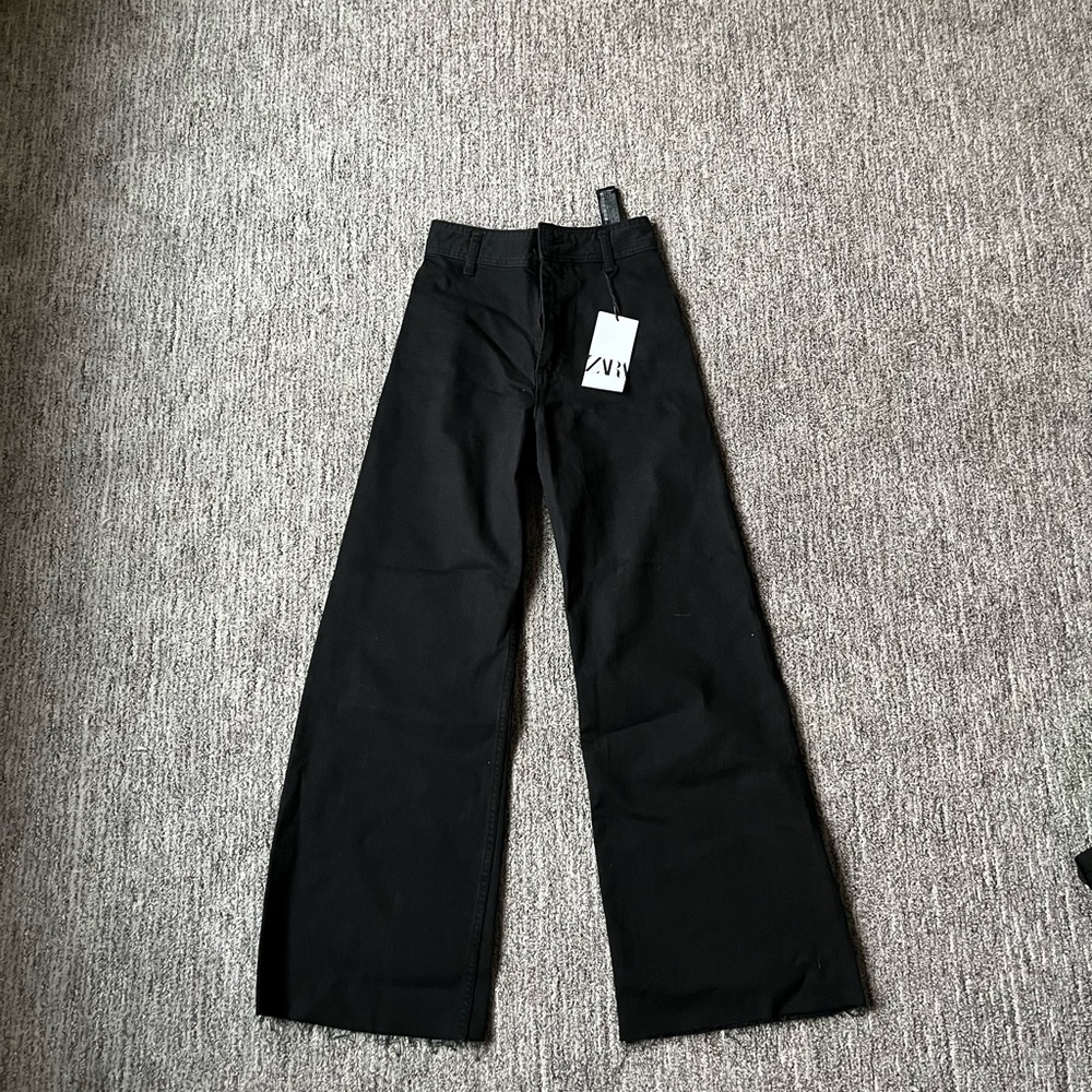 NWT Zara Marine Straight Leg Jeans